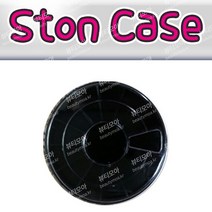 5개입~ C커브 반진주 12칼라 10mm 8mm 6mm 진주스톤 네일스톤 진주파츠 반진주파츠 (수량구매 대환영), 2[원형휠케이스]소형/블랙/1ea