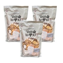 (더싼유통) 심플잇 양면으로 구운 누룽지 가마솥 누룽지 1kg (국내산 쌀 100%로 사용), 3개