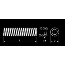 10pcs 65Mn 철강 기계 압축 압력 로터 반환 Cylindroid 나선형 코일 스프링 와이어 직경 1.0/1.2mm, 03 20mm_03 1 x 7
