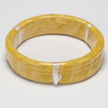 테프론 전기/산업자재 전선/케이블 PVC 0.75SQ 황색(200M)