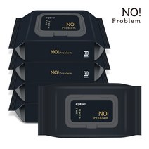 노프러블럼 자동차청소용품 세정티슈, 30매, 3팩