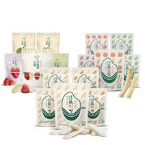 산골이유식 산골떡뻥 산골쌀참 산골과일참 아기간식 유아과자 5봉 만원, 산골배참 5봉