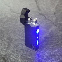일레븐일레븐 USB충전식 라이터 플라즈마 라이터 전기 라이터, 블랙, 1개