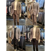 지이크 파렌하이트 헤링본 셋업 수트 캐주얼 스판 정장 FW22EAX4335