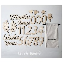 50일 우드토퍼 우드아기성장카드 셀프촬영 촬영소품 신생아 숫자토퍼 디데이우드토퍼 아기셀프촬영 기념일 셀프 본아트 출산선물 신생아선물 셀프백일상 백일상 임신선물 아기100일 베이비