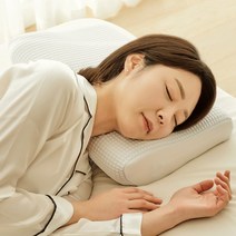 옆눕베개 2개 세트 메모리폼 경추베개 임산부 수면 베개