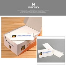 매틴 렌즈 크리닝 티슈 50매x50팩/2500매 - 광학/정밀기기 청소 페이퍼 - 크리닝페이퍼/크리닝티슈