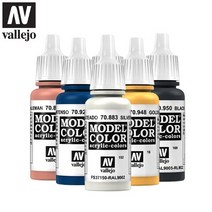 바예호 아크릴도료 모델컬러 시리즈 (1-100번) 17ml, 054_70809 Royal Blue