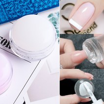 프렌치 라인 크리스탈 꾹꾹이 스탬프 도장 2종, 수량, 01.화이트