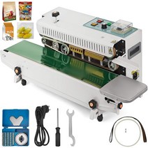 밴드실러 자동밴딩기 자동 연속 비닐 봉투 밴드 실러 밀봉 기계 220v110v 알루미늄 호일 가방 열 밀봉 기계 fr-900, 우리 플러그, 110v