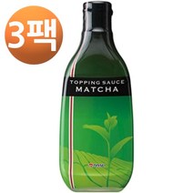닛세이 토핑 소스 말차 340g, 3팩