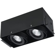 ECHENLED EC6122 LED Downlight Fixture Cut Out Size: 8.62 * 4.52inch MR16 GU5.3 GU10 Trimless Recesse