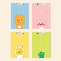 카카오프렌즈 리틀프렌즈 클립보드 A4/파일철/화일철/서류철/사무용품, 어피치