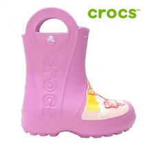 크록스 아동 부츠 39- 205650-508 Kids Crocs Fun Lab Butterfly Rain Boot