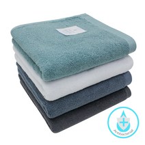 송월타월 항균무지150g 항균타올 5장, 5개, 진회색