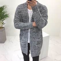 고천 남녀공용 오버핏 롱가디건