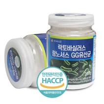 백세식품 락토바실러스 람노서스 GG 유산균 200g 3병 HACCP 인증제품