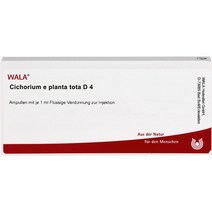 [독일 내수 정품](시코리움)CICHORIUM E planta tota D 4 Ampullen 10X1ml