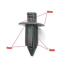 범용 자동차 페어링 리벳 세팅 패널 패스너 클립 2050 개 6mm 7mm 8mm 플라스틱 푸시 핀, 믹스 50피스