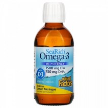 (아이허브) 씨리치 오메가3 레몬 머랭향 2550mg 200ml 빠른직구