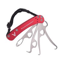 ViVi 지퍼 끌어 당기는 버튼 후크 포켓 드레서 보조, 1개, 단일옵션