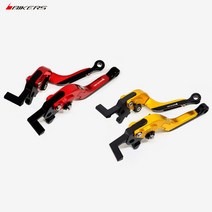 BIKERS 바이커즈 바이크 오토바이 혼다 PCX125 21-22 ABS 폴딩 조절식 브레이크레버, 레드 2개 1세트, 2개