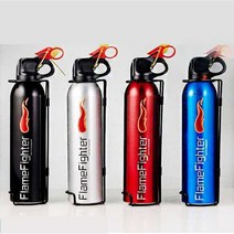 차량용소화기 건조 분말 스프레이 캠핑용 가정 휴대용, 빨간색