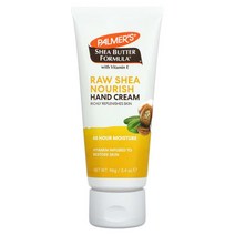 파머스 시어 버터 포뮬라 생 시어 너리쉬 핸드 크림 96g Palmers Shea Butter Formula Raw Shea Nourish Hand Cream, 3.4 온스