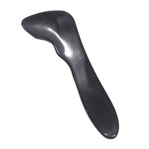 림프순환마사지기 지압 순환 스틱 림프 안마 마사지 기 봉 효자 손 블랙 워터 Buffalos Horn Gua Sha 마사, [03] Thin 7 words