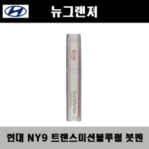 현대 뉴그랜져 NY9 트랜스미션블루펄 주문붓펜 자동차 도색 차량용 카페인트