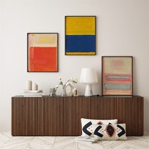 마크로스코 명화 인테리어 그림 액자 No13~24 프레임 30호, 16번／30호65x91cm(프레임액자흰색)