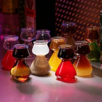 폭탄주잔 아그와 전용잔 칵테일 글라스 술 아그와잔, 1개