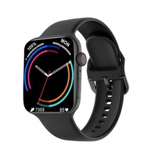 스마트 워치 남자 2022 블루투스 통화 NFC 맞춤 시계 긴 대기 스포츠 Smartwatch 소니 Xperia 1 III 1 II XZ2 프리미엄 X, 02 Black TPU