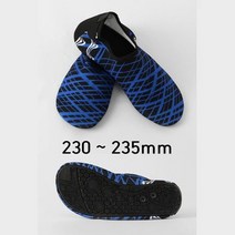 블루블랙 여성 착감기는 아쿠아 슈즈230 하와이 휴가