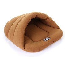 강아지 고양이 따뜻한 방석 애완동물 쿠션겨울용 따뜻한 슬리퍼 스타일 개 침대 애완견용 집 사랑스럽고, 05 금_02 38X48CM