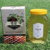 지리산 숙성 효소 야생꿀 2.4kg 사양꿀