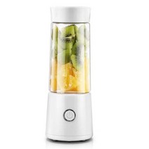착즙기 쥬서기 녹즙기 USB 블렌더 휴대용 전기 과즙 컵 주스 메이커 감귤류 야채 과일 믹서 야외용 자동, 02 White