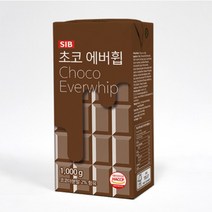초코 에버휩 1000g 1kg 초코생크림초코크림생크림, 단품