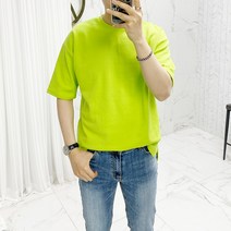 아도르클래식 잇템 부드러운 세미 오버핏 여름 반팔티