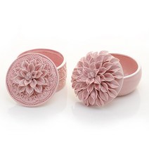 호연 도자기 보석함, 반연꽃