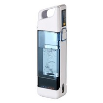 휴대용 수소수 생성기 수소가 풍부한 휴대용 필터 메이커 350ML 발생기 워터 USB 전원 야외 스포츠용 플, 하얀, 한개옵션0
