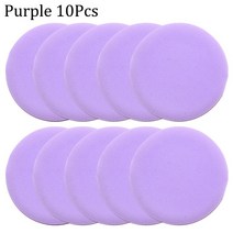 핑거 하이드로 퍼프 세척 10 개/묶음 페이스 메이크업 코스메틱 에어 쿠션 BB 크림 파, 1 건, Purple 10pcs