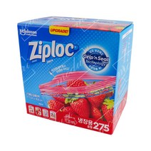 지퍼락 냉장용 지퍼백 중형275매 Sumak*5135EA, 1, 본상품선택