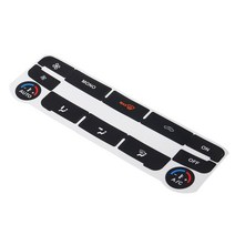 자동차 에어 컨디션 AC 기후 제어 버튼 수리 스티커 데칼 키트 For Ford S-Max For MONDEO 자동 인테리어 PVC 스티커