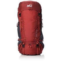 밀레 Millet SAAS FEE 40 + 5 백팩 가방 등산 여행 일본정품, 딥 레드-L