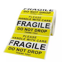 취급주의 스티커 Fragile Sticker (50매입), 50개