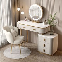 서랍장 수납장 2단 3단 4단 옷장 모던 미니멀리스트 럭셔리 드레싱 테이, 1.A1  80white