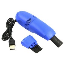 키보드 진공 청소기 휴대용 usb 소형 미니 키보드 청소기 pc 노트북 데스크탑 컴퓨터 액세서리, 01 파란