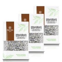 인차 국내산 햇 검정보리 흑보리 블랙보리 쌀 보리쌀, 3팩, 1kg