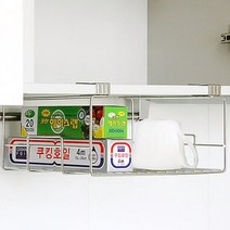 싱크 대상 부장 끼움 선반 주방 식기 건조대 스텐 수납장 철제 싱크대, 본품 1개